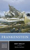 Frankenstein : The 1818 Text, Contexts, Criticism