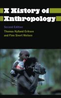 A history of anthropology /