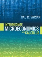 Intermediate microeconomics : with calculus /