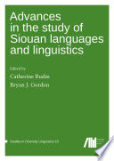 Advances in the study of Siouan languages and linguistics /