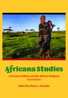 Africana studies: a survey of Africa and the African Diaspora / Mario J. Azevedo