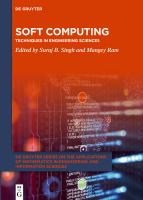 Soft Computing Techniques in Engineering Sciences /