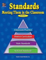 Standards : meeting them in the classroom : primary /