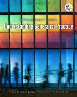 Understanding generalist practice / Karen K. Kirst-Ashman.