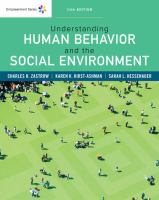 Understanding human behavior and the social environment / Charles H. Zastrow.