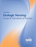 Urologic Nursing: Scope & Standards of Practice
