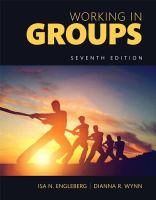 Working in groups: communication principles and strategies / Isa N. Engleberg.