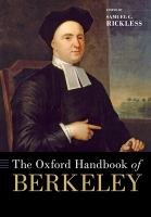 The Oxford handbook of Berkeley /