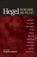 Hegel on Religion and Politics