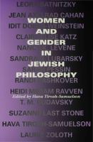 Women and gender in Jewish philosophy /