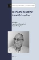 Menachem Kellner : Jewish universalism /