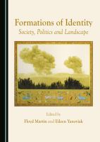 Formations of identity : society, politics and landscape /