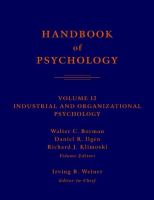 Handbook of psychology.