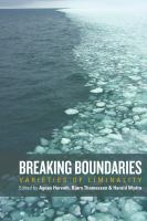 Breaking boundaries : varieties of liminality /