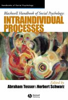 Intraindividual processes /