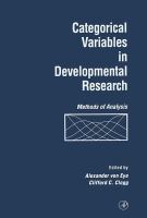 Categorical variables in developmental research : methods of analysis /