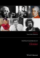 The Wiley handbook of genius /