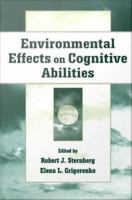 Environmental effects on cognitive abilities /