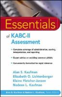 Essentials of KABC-II assessment