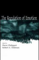 The regulation of emotion /