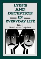 Lying and deception in everyday life /