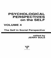 The Self in social perspective /