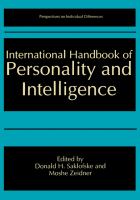 International handbook of personality and intelligence /