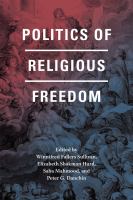 Politics of religious freedom /