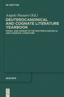 Yearbook 2012/2013 : family and kinship in the Deuterocanonical and cognate literature /