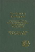 The priests in the prophets : the portrayal of priests, prophets, and other religious specialists in the latter prophets /