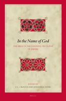 In the name of God : the Bible in the colonial discourse of empire /