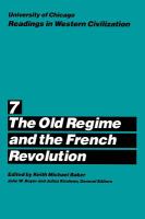 The Old regime and the French Revolution /