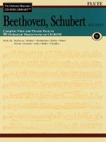 Beethoven, Schubert and more complete flute and piccolo parts to 90 orchestral masterworks on CD-ROM /
