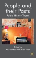 People and their pasts : public history today /