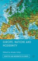 Europe, nations, and modernity /