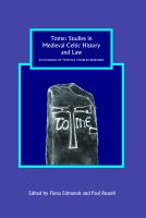 Tome : studies in medieval Celtic history and law in honour of Thomas Charles-Edwards /