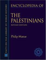 Encyclopedia of the Palestinians /