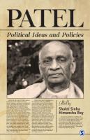 Patel : political ideas and policies /