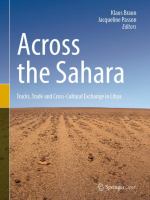 Across the Sahara : tracks, trade and cross-cultural exchange in Libya /