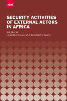 Security activities of external actors in Africa /