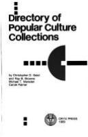 Directory of popular culture collections /