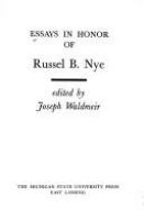 Essays in honor of Russel B. Nye /