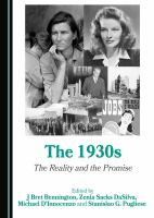 The 1930s : the reality and the promise /