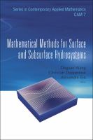 Mathematical methods for surface and subsurface hydrosystems /