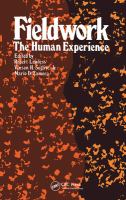 Fieldwork : the human experience /