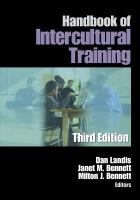 Handbook of intercultural training.