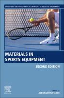 Materials in sports equipment /