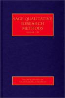 SAGE qualitative research methods /