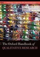 The Oxford handbook of qualitative research /