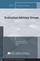 Evaluation advisory groups /
